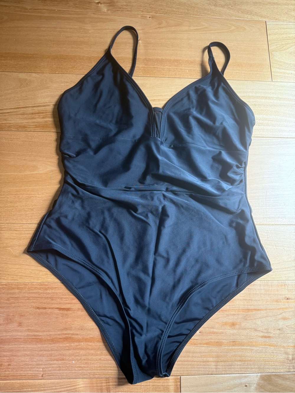 Women’s Classic Black One-Piece Swimsuit